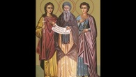 Sfintii Mucenici Evlampie si Evlampia s-au nascut in Nicomidia fiind frati. In timpul persecutiilor pornite de Maximian acestia, impreuna cu mai multi crestini, au parasit cetatea, ascunzandu-se in munti. Cand […]