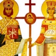    Sfantul Constantin a fost fiul imparatului Constantius Chlorus si al Elenei. S-a nascut la 27 februarie 272, in cetatea Naissus (astazi, Nis, in Serbia). Dupa moartea tatalui sau din 304, [&hellip;]