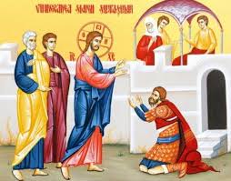    „În vremea aceea, pe când Iisus intra în Capernaum, s-a apropiat de El un sutaş, rugându-L şi ­zicând: Doamne, sluga mea zace în casă, slăbănog, chinuindu-se ­cumplit. Şi i-a […]