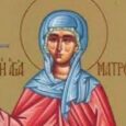 Sfanta Matrona a fost o copila saraca si orfana, roaba in casa unei evreice cu suflet rau, din Tesalonic. Aceasta neincetat isi batea joc de credinta Matronei, si tot timpul […]