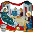 Soarele cel neapus, Hristos, Mantuitorul nostru, vrand sa rasara lumii, si acum plecand cerurile si pogorandu-Se in pantecele fecioresc cel mai curat decat cerurile, se cadea mai intai sa iasa [&hellip;]