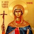 Sfânta Nina este praznuita pe 14 ianuarie. Sfanta Nina s-a născut în jurul anului 290, în Capadocia. Era rudă apropiată a Sfântului Mare Mucenic Gheorghe, potrivit unui vechi manuscris fiind [&hellip;]