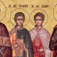 Sfântul Eustatie a fost un vestit căpitan de oşti, pe vremea împăratului Traian (98-117). Înainte de a se boteza, numele său era Plachida, iar soţia lui se numea Tatiana. Mergând […]